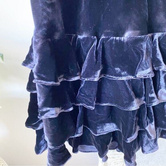 Marissa Webb Everleigh Velvet Mini Dress - Picture 6 of 8